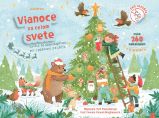 Kniha so samolepkami - Vianoce na celom svete - Slovenské knihy pro děti Kniha so samolepkami - Vianoce na celom svete