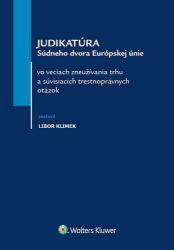 Judikatúra Súdneho dvora Európskej únie (slovensky)