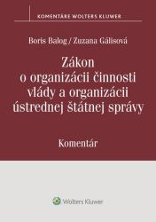 Zákon o organizácii činnosti vlády a organizácii ústrednej štátnej správy (slovensky)