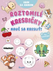 Krok za krokom: Roztomilé kresbičky (slovensky) - Slovenská literatura Krok za krokom: Roztomilé kresbičky (slovensky)