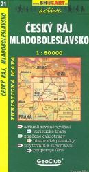 SC 021 Český ráj, Mladoboleslavsko 1:50 000 - Mapy Česká republika Český ráj, Mladoboleslavsko 1:50T - tur