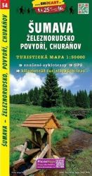 SC 034 Šumava Železnorudsko, Povydří, Churáňov 1:50 000 - Mapy Šumavy Šumava-Železnorudsko 1:50T - turist .ma