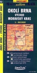 SC 052 Okolí Brna východ, Moravský kras 1:50 000 - Mapy Česká republika Okolí Brna východ-Moravský Kras