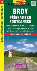 SC 017 Brdy, Příbramsko, Rokycansko 1:50 000 - Mapy a průvodci Brdy, Příbramsko, Rokycansko 1:50T - t
