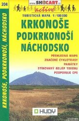 SC 204 Krkonoše, Podkrkonoší, Náchodsko 1:100 000 - Mapy Česká republika Krkonoše Broumovsko 1:100 T