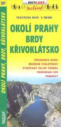 SC 207 Okolí Prahy, Brdy, Křivoklátsko 1:100 000