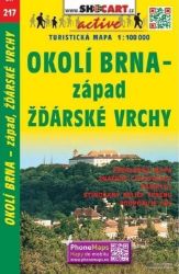 SC 217 Okolí Brna západ, Žďárské vrchy 1:100 000 SC 217 Okolí Brna západ, Žďárské vrchy 1:100 000