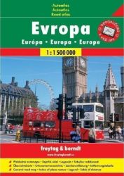 Evropa autoatlas 1:1 500 000 (A4, sešit) Evropa autoatlas 1:1 500 000 (A4, sešit)