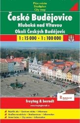 České Budějovice mapa 1:15 000 České Budějovice mapa 1:15 000