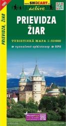 Prievidza, Žiar 1:50 000 - Turistická mapa