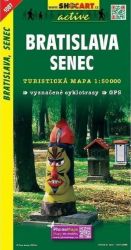 SC 1087 Bratislava, Senec 1:50 000 - Města Slovenska Bratislava, Senec 1:50T/1087 Turistická mapa SHOCart