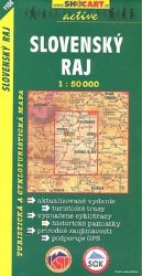 Slovenský ráj 1:50 000/Turistická mapa SHOCart 1106