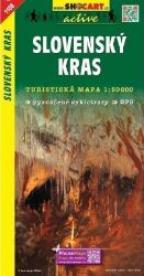 Slovenský kras 1:50T/1108 Turistická mapa SHOCart