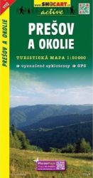 SC 1112 Prešov a okolie 1:50 000 - Města Slovenska Prešov a okolie 1:50T/1112 Turistická mapa SHOCart