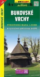 SC 1119 Bukovské vrchy 1:50 000 - Podle země Bukovské vrchy 1:50T/1119 Turistická mapa SHOCart