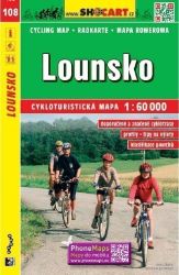 SC 108 Lounsko 1:60 000 - Cyklistické mapy Lounsko 1:60T - cyklomapa