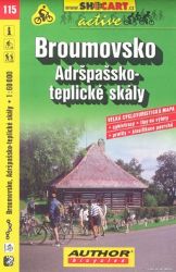 SC 115 Broumovsko, Adršpašsko-teplické skály 1:60 000 - Cyklistické mapy Broumovsko 1:60T - cyklomapa