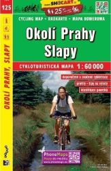 SC 125 Okolí Prahy, Slapy 1:60 000