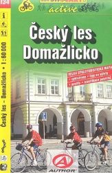 SC 134 Český les, Domažlicko 1:60 000 - Cyklistické mapy Český les-Domažlicko 1:60T - cyklomapa