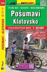 SC 135 Pošumaví, Klatovsko1:60 000 - Cyklistické mapy Pošumaví Klatovsko 1:60T - cyklomapa