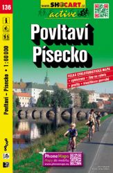 SC 136 Povltaví, Písecko 1:60 000 - Cyklistické mapy Povltaví, Písecko cmč. 136. 1:60T - cyklomapa