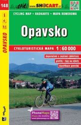 SC 148 Opavsko 1:60 000 - Mapy Česká republika Opavsko