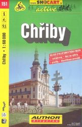 SC 151 Chřiby 1:60 000 - Cyklistické mapy Cyklomapa Chřiby č. 151