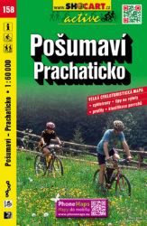 SC 158 Pošumaví, Prachaticko 1:60 000 - Cyklistické mapy Pošumaví,Prachaticko cmc.158. 1:60T - cyklomapa