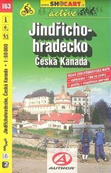 SC 163 Jindřichohradecko, Česká Kanada 1:60 000 - Mapy Česká republika Jindřichohradecko 163