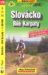 SC 170 Slovácko, Bílé Karpaty 1:60 000 - Cyklistické mapy SLOVÁCKO, BÍLÉ KARPATY - CYKLO 1