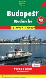 Maďarsko+Budapěšť 1:500/20T/automapa + plán