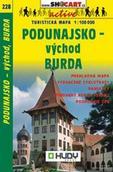 SC 228 Podunajsko východ, Burda 1:100 000 - Slovenská literatura TM 1:100T 228 Podunajsko východ Burda Shocart