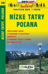 SC 230 Nízke Tatry, Poľana 1:100 000 - Slovenská literatura TM 1:100T 230 Nízke Tatry Polana Shocart