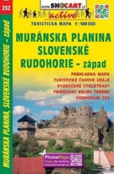 SC 232 Muránska Planina, Slovenské rudohorie vých. 1:100 000 - Mapy Česká republika TM 1:100T 232 Muránska planina Slovenské rudohorie