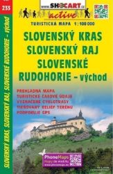 SC 233 Slovenský kras, Slovenský Raj 1:100 000 - Mapy Slovensko TM 1:100T 233 Slovenský kras Slovenský raj Shocart