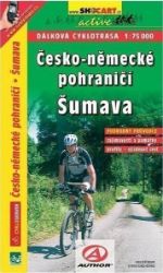 Česko-německé pohraničí (Šumava) - dálková cyklotrasa - Cyklistické mapy Česko-německé pohraničí Šumava 1:75T dálk.cyklotra