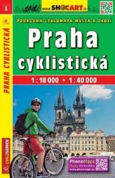 Praha cyklistická - Mapy Prahy Praha cyklistická 1:16T