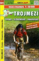 SC 501 Trojmezí Česko - Slovensko - Rakousko 1:50 000 - Mapy Slovensko 501 Trojmezí Česko - Slovensko - Rakousko 1:50.000