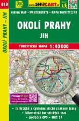 SC 419 Okolí Prahy jih 1:40 000 SC 419 Okolí Prahy jih 1:40 000
