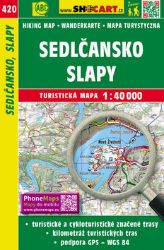 SC 420 Sedlčansko, Slapy 1:40 000 - Mapy Česká republika Sedlčansko Slapy