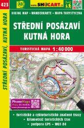 SC 423 Střední Posázaví, Kutná Hora 1:40 000