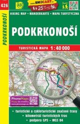 SC 426 Podkrkonoší 1:40 000 - Mapy Česká republika Podkrkonoší 1:40000