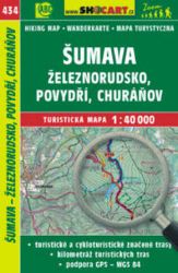 SC 434 Šumava - Železnorudsko, Povydří 1:40 000 - Mapy Šumavy Šumava - Železnorudsko, Povydří, Churáňov