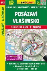SC 443 Posázaví, Vlašimsko 1:40 000 - Mapy Česká republika Posázaví Vlašimsko
