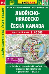 SC 445 Jindřichohradecko, Česká Kanada 1:40 000