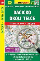 SC 447 Dačicko, Okolí Telče 1:40 000 - Mapy Česká republika Dačicko Okolí Telče