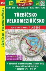SC 450 Třebíčsko, Velkomeziříčsko 1:40 000 - Města České republiky Třebíčsko Velkomeziříčsko