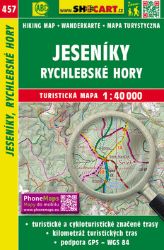SC 457 Jeseníky, Rychlebské hory 1:40 000 SC 457 Jeseníky, Rychlebské hory 1:40 000