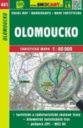 SC 461 Olomoucko 1:40 000 - Města České republiky Olomoucko 1:40 000