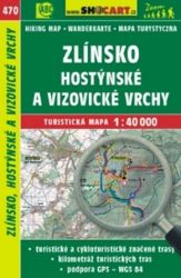 SC 470 Zlínsko, Hostýnské a Vizovické vrchy 1:40 000 SC 470 Zlínsko, Hostýnské a Vizovické vrchy 1:40 000